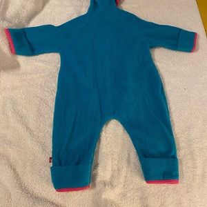Zutano baby fleece suit